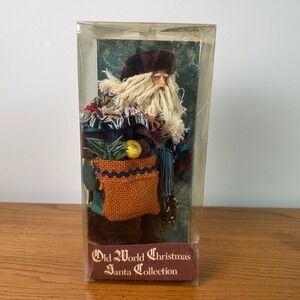Old World Christmas Santa Collection France Doll Limited Edition
